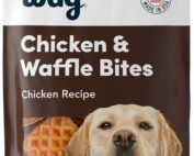 amazon brand wag treats, chicken and waffle bites my little and large pet products marketplace
