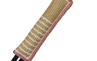 dog tug toy dog training bite pillow jute bite toy review my little and large pet products marketplace