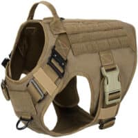 icefang tactical dog harness with 2x metal buckle my little and large pet products marketplace