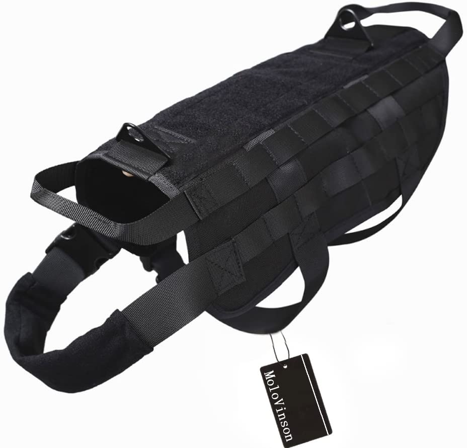 molovinson tactical dog molle vest harness my little and large pet products marketplace