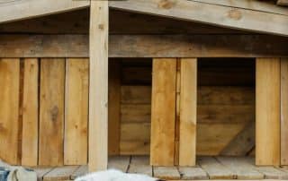 My Little and Large solar heated dog house with solar panels and insulated walls—keep your dog safe and warm all year with eco-friendly comfort. Click to shop now.