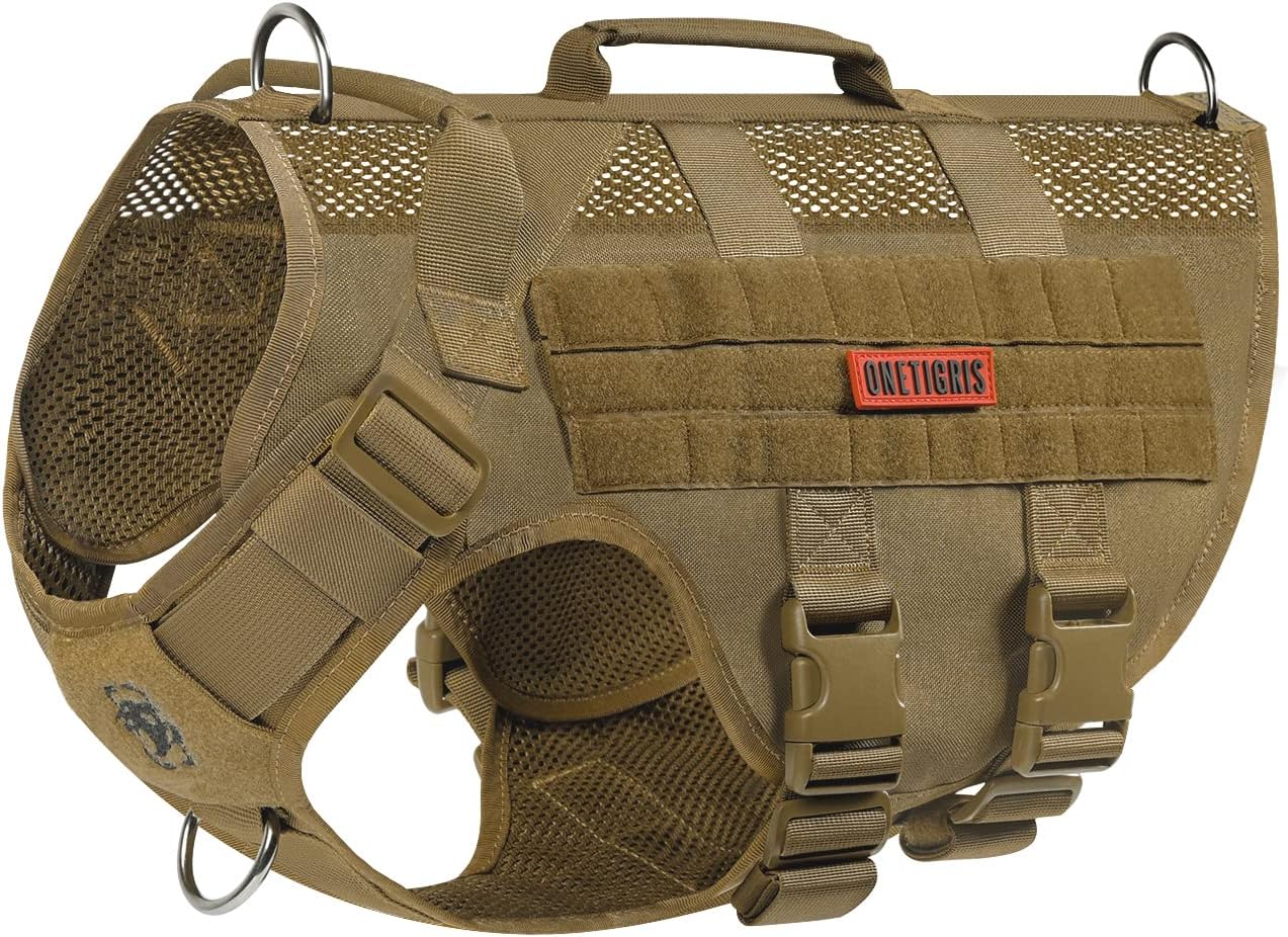 OneTigris No-Pull Tactical Dog Harness Air Mesh Vest photo
