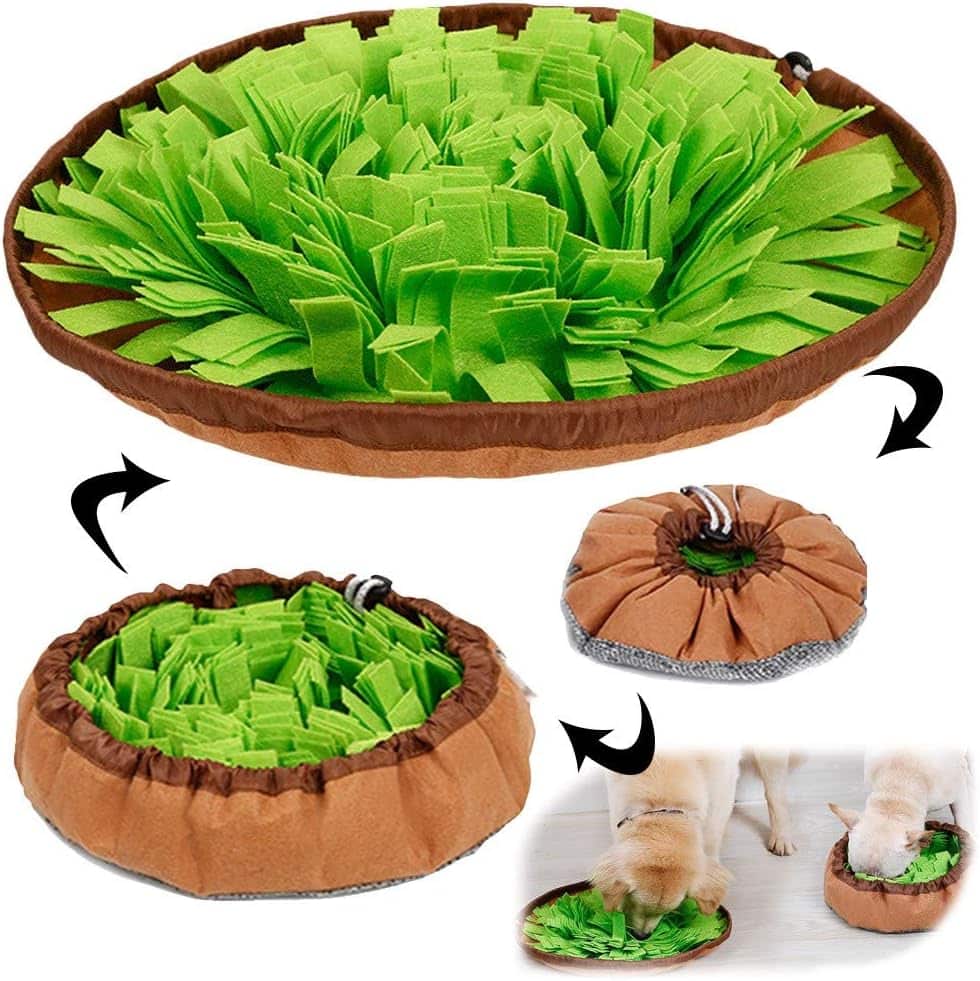 AWOOF Snuffle Mat foraging enrichment for dogs