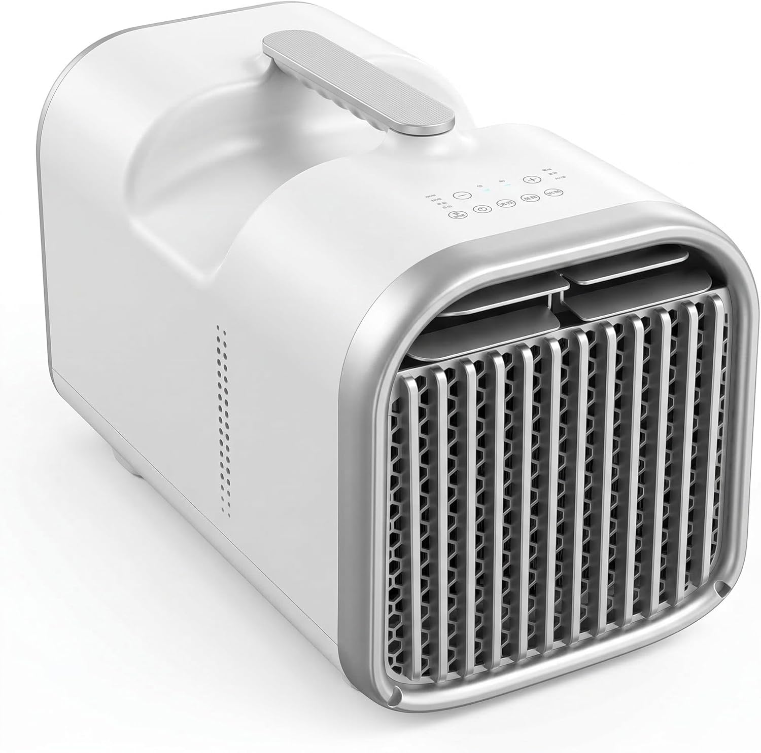 Movejoy 3000 BTU portable air conditioner cooling an insulated dog house