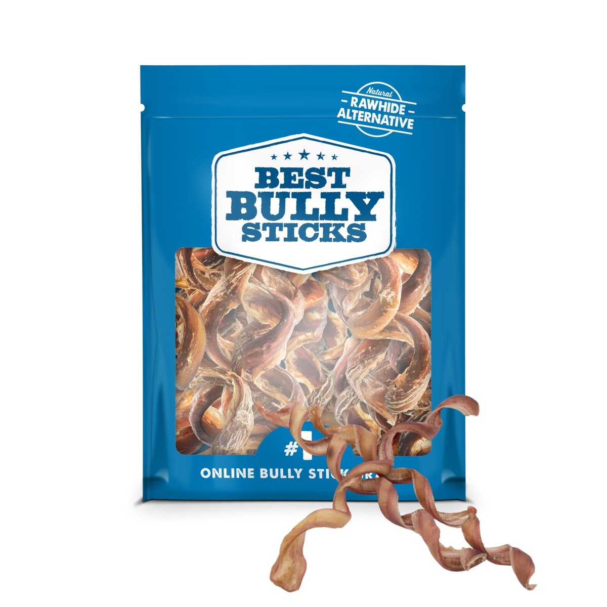 BestBullySticks 10-Inch Curly Bully Sticks