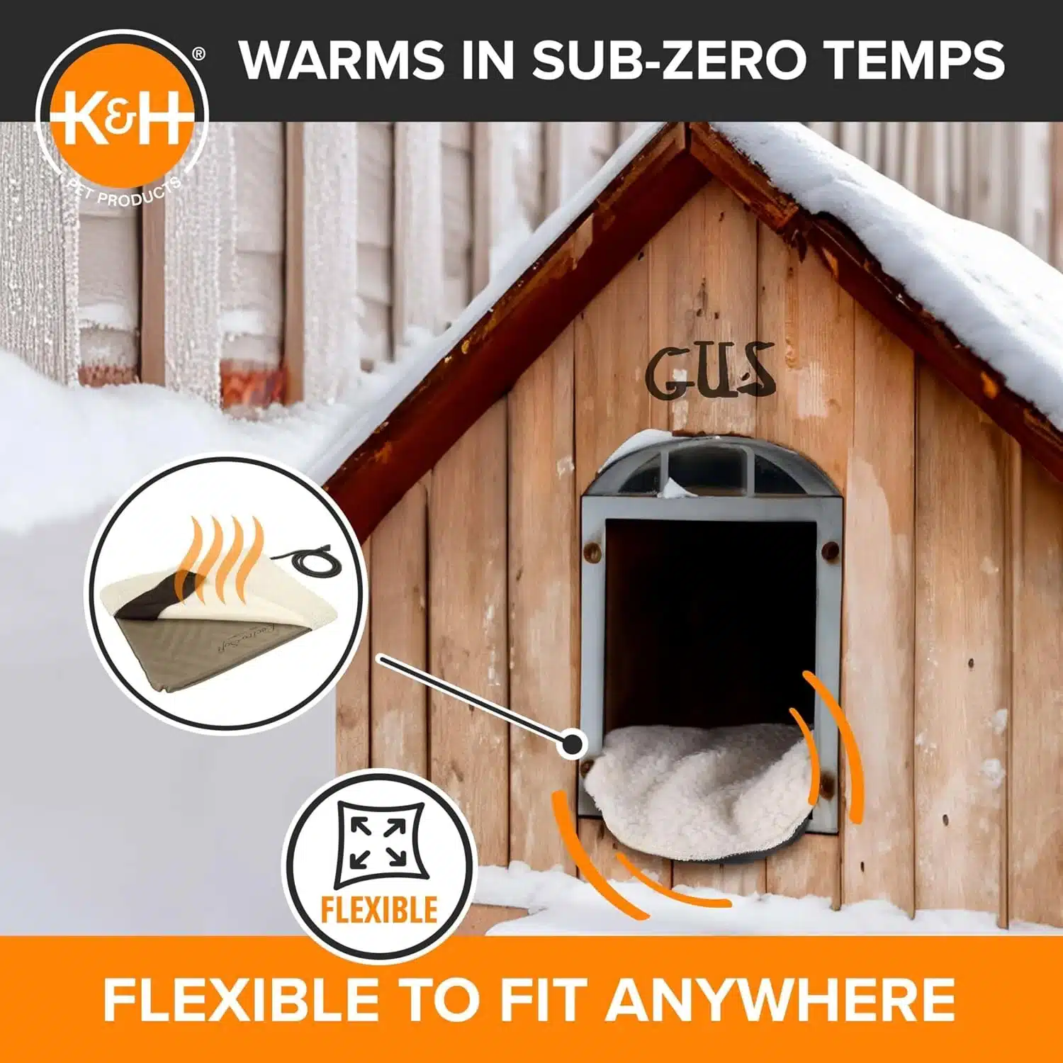 K&H Lectro-Soft outdoor heated dog bed