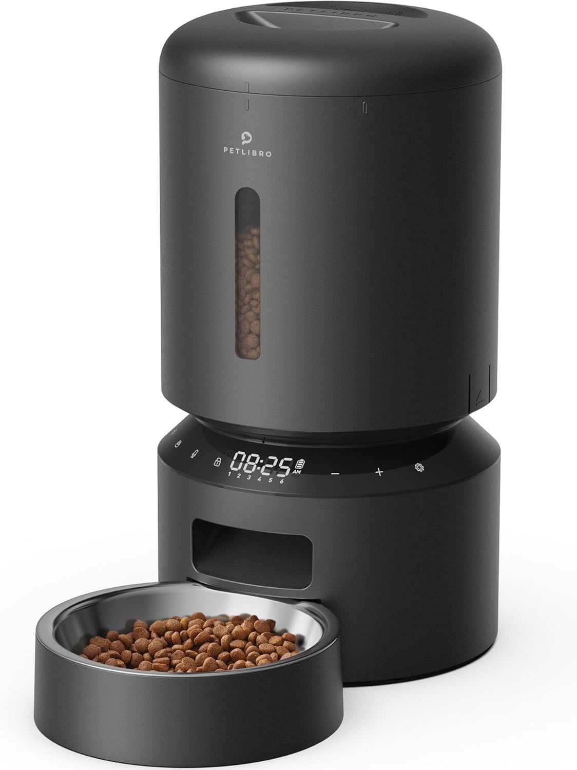 PETLIBRO Granary 5L automatic dog feeder no-wifi button model with LCD screen and stainless food bowl