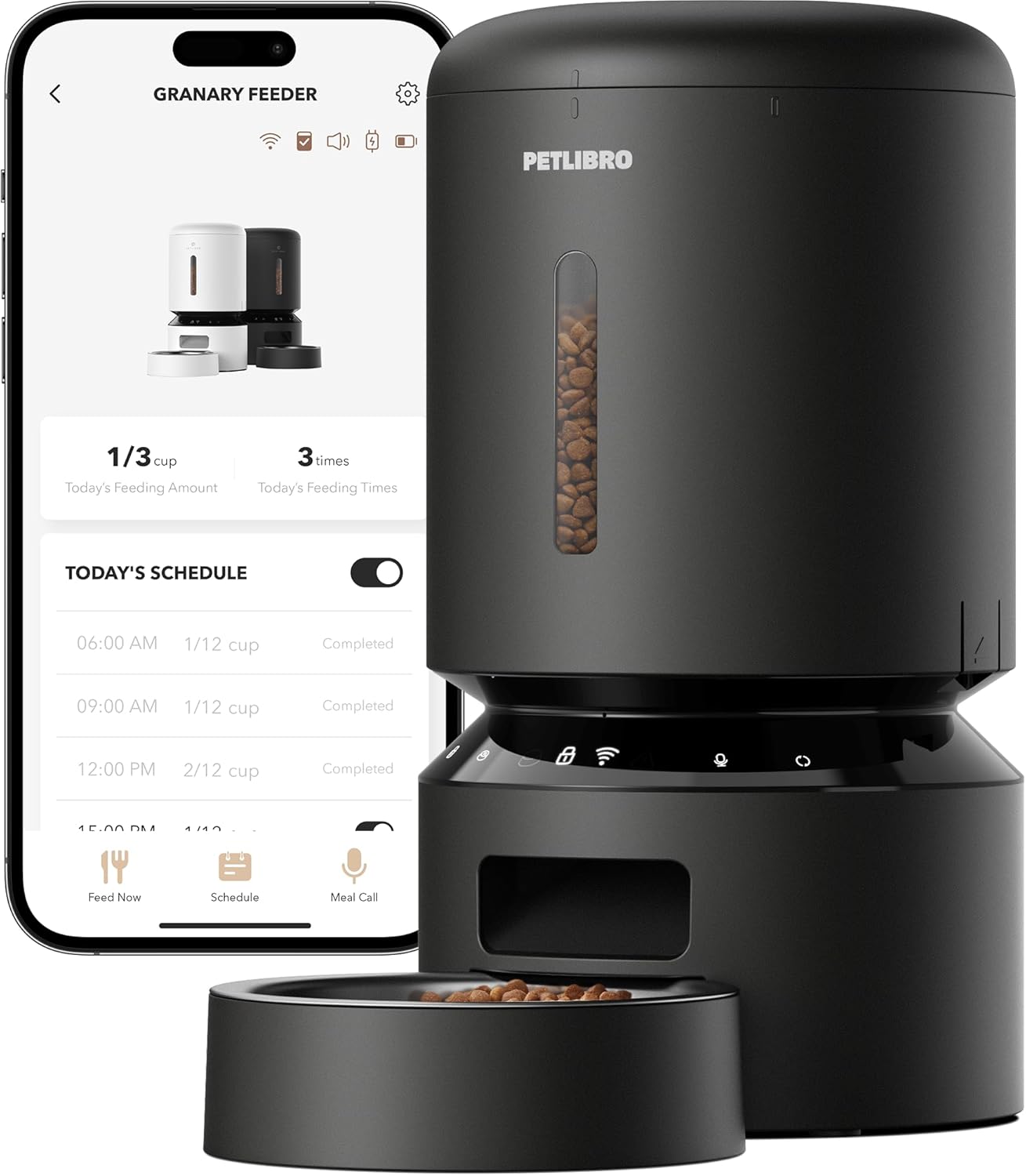 PETLIBRO Granary automatic dog feeder with WiFi app control and timed portions