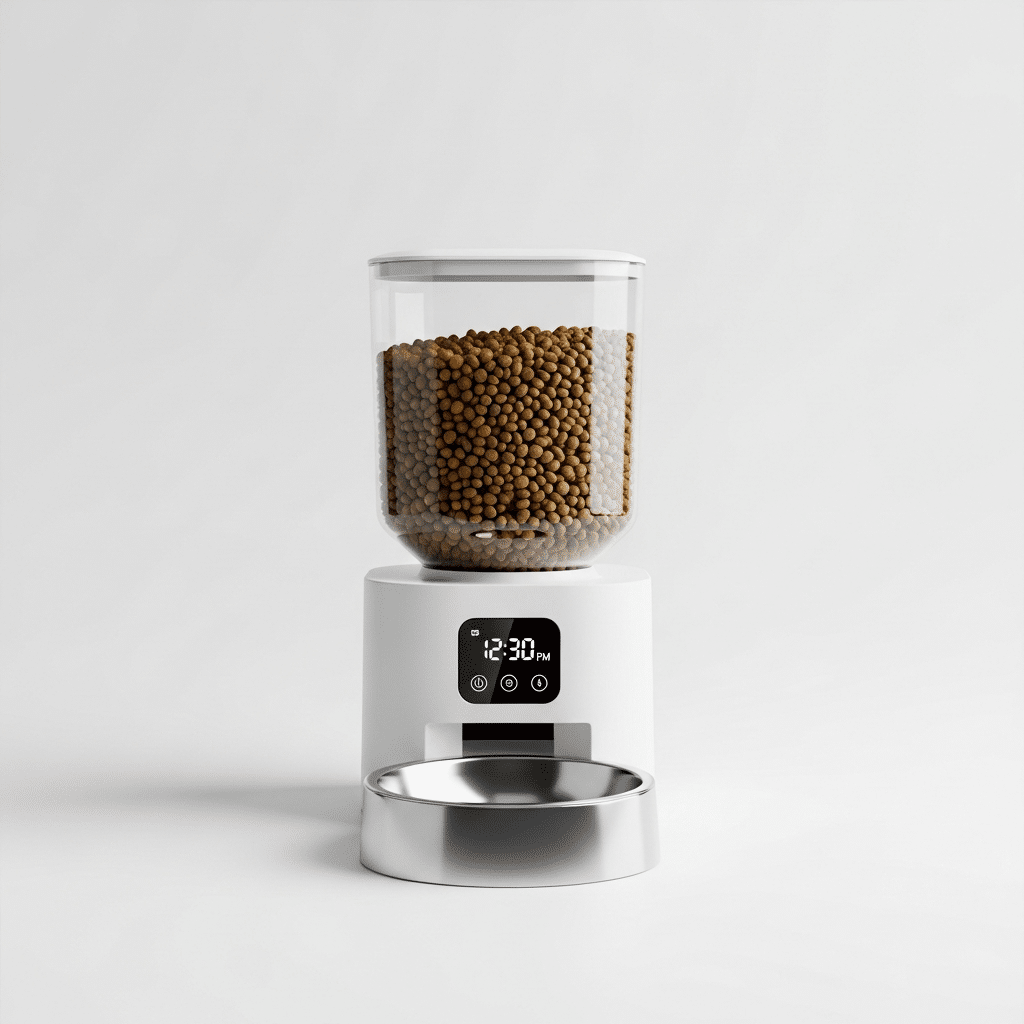 PETLIBRO Granary 5L Wi-Fi automatic dog feeder with stainless food tank, app control and dual power backup