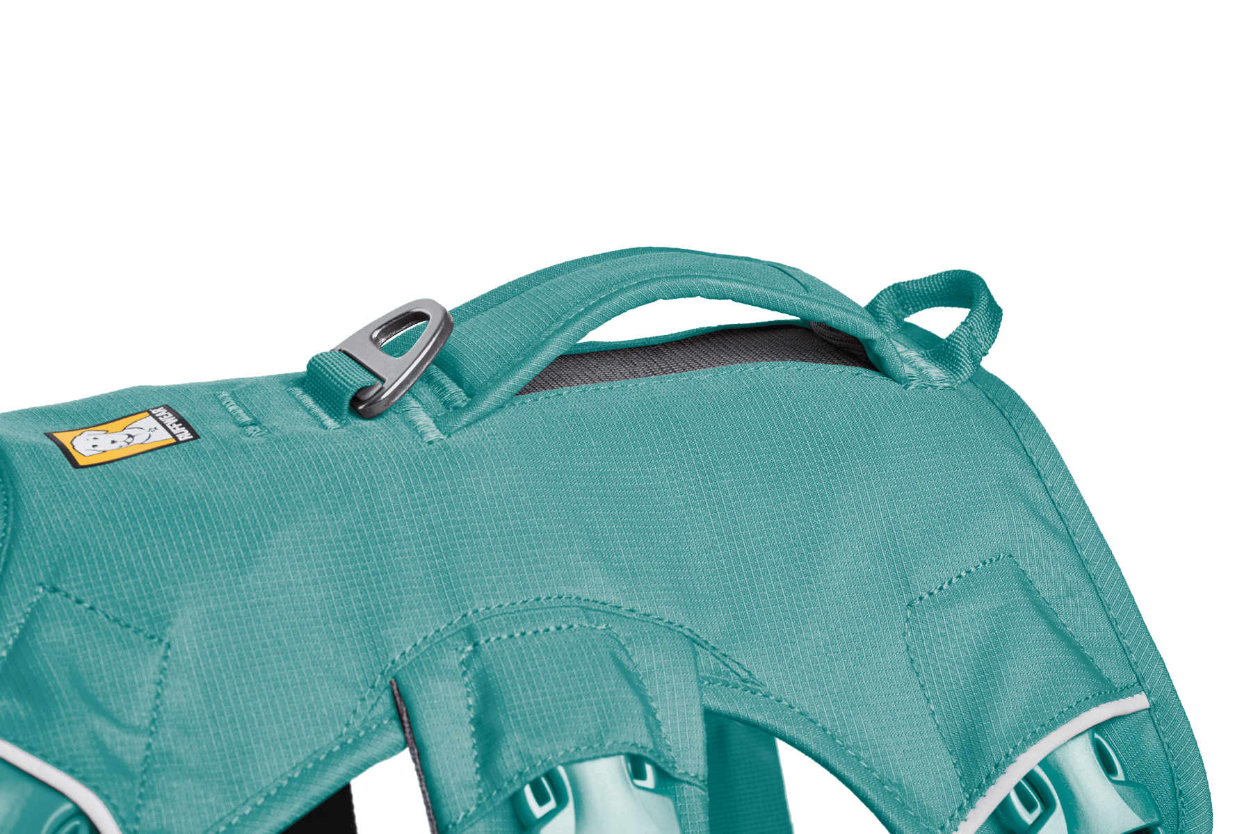 Close-up of the Ruffwear Web Master padded lift handle