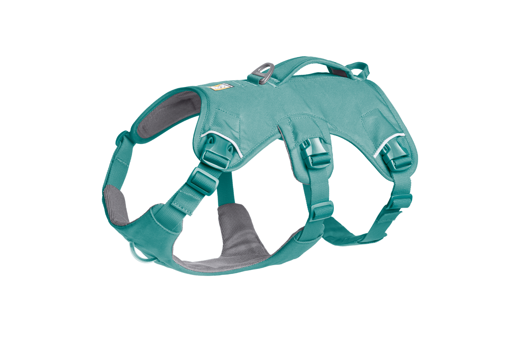Ruffwear Web Master Harness three-strap design side view