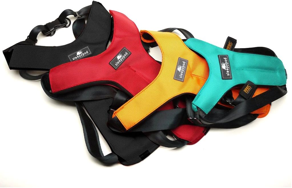 Sleepypod Clickit Sport crash-tested dog car harness — CPS-certified five-star car safety harness for large dogs