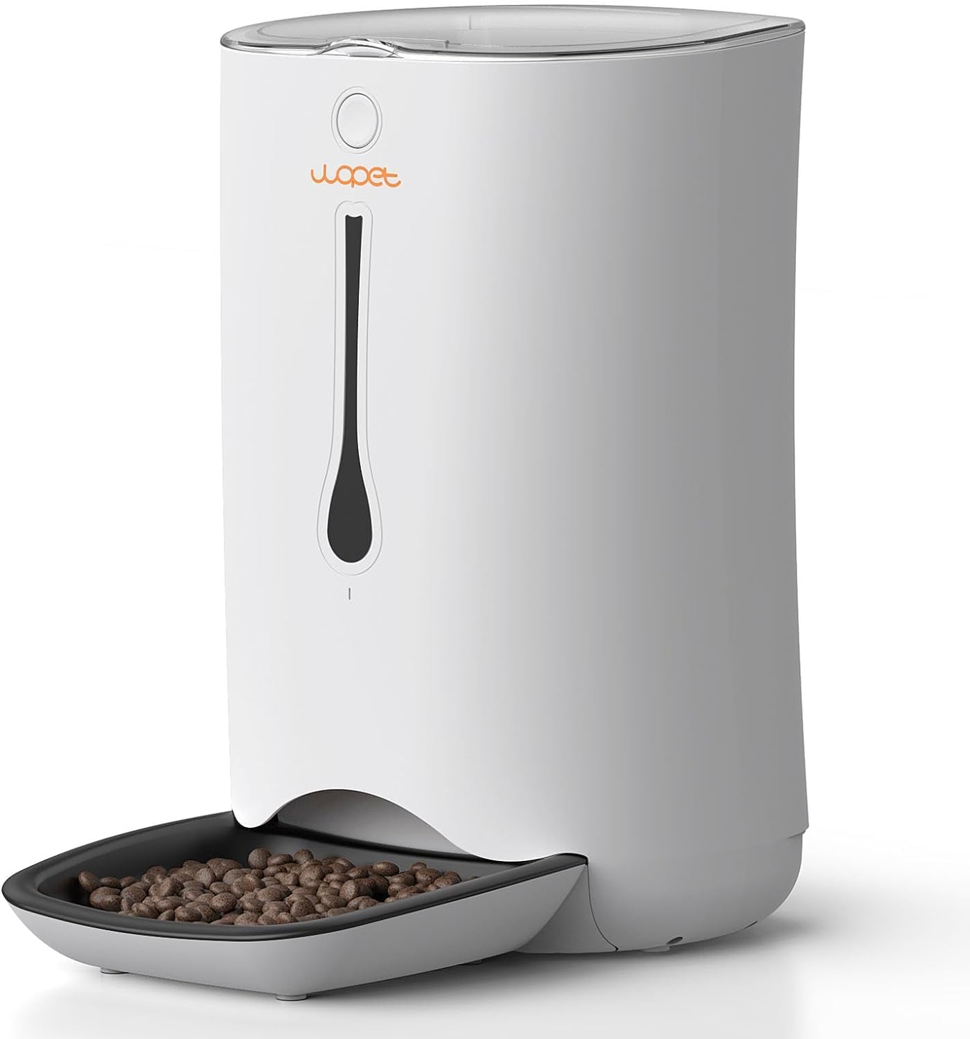 WOPET 7L large-capacity automatic dog feeder with 29-cup tank, voice recorder and removable hopper